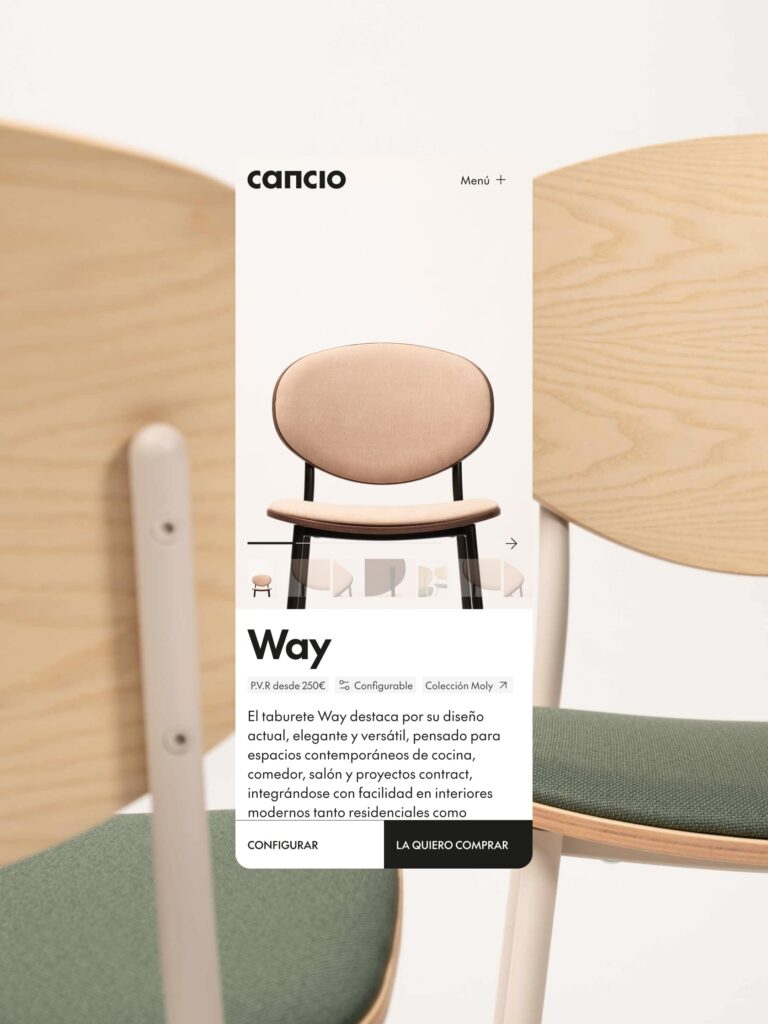 Cancio: Proyecto de Identidad y Diseño Web | Azote